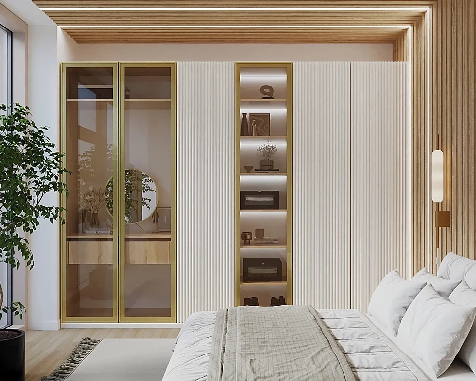 Шкаф 3000 Тальк Вельвет Шкаф 3000 Тальк Вельвет