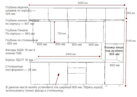 Аликанте - 27 (3000 мм) 